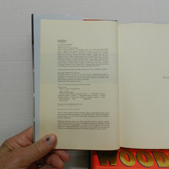 STUART Woods Hardcover Novels ORCHID BLUES HOTHOUSE ORCHID BLOOD ORCHID - Picture 7 of 7